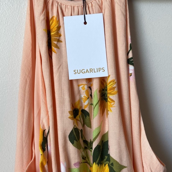 A cute summary, sunflower jumpsuits - Picture 2 of 3